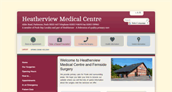 Desktop Screenshot of heatherviewmedical.co.uk